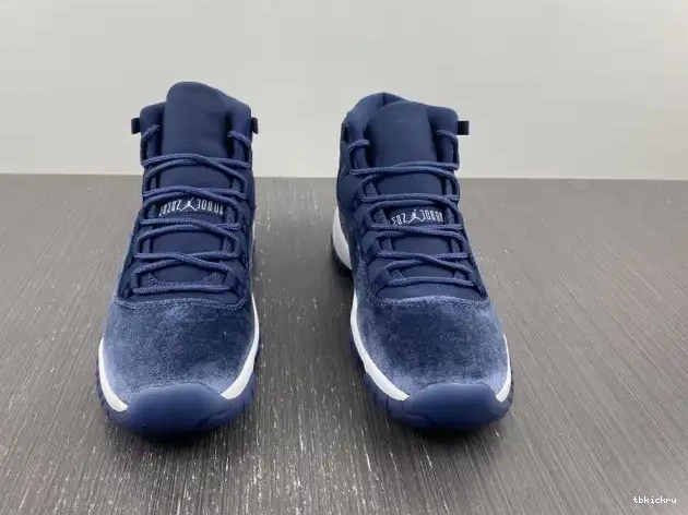 Rep TBK Navy 11 Midnight Air AR0715-441 WMNS Jordan Velvet 0616